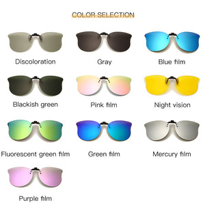 LongKeeper Polarized Sunglasses Men Clip On Sunglasses Eyewear Accessories Photochromic Driving Goggles Women Cat Eye Glasses UV