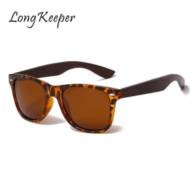 LongKeeper Polarized Sunglasses Men Unisex Square Vintage Sun Glasses Women Sunglasess Male Fishing Driving Goggles Lentes De So
