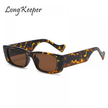 Load image into Gallery viewer, LongKeeper Rectangle Sunglasses Women Brand Designer Retro Square Sun Glasses Vintage Eyewear Driving Shades Oculos Feminino UV
