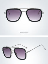 Load image into Gallery viewer, LongKeeper Retro Classic Pliot Sunglasses Men Steampunk Sunglasses Women Goggles Vintage Windproof Punk Driving Glasses UV400