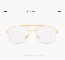 Load image into Gallery viewer, LongKeeper Retro Classic Pliot Sunglasses Men Steampunk Sunglasses Women Goggles Vintage Windproof Punk Driving Glasses UV400