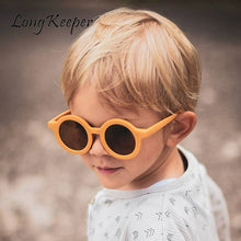 Load image into Gallery viewer, LongKeeper Retro Round Sunglasses For Kids Boys Girls Eyeglasses Child Sun Glasses Baby Shades Eyewear UV Protection Oculos Gafa