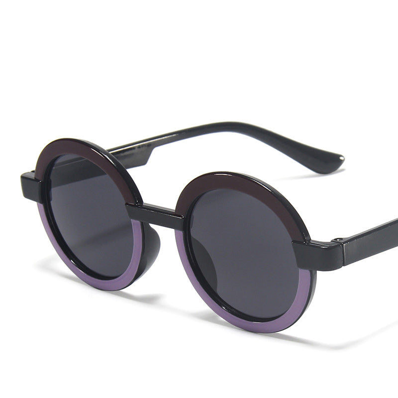 LongKeeper Small Round Kids Sunglasses Boys Girls Vintage Sun Glasses UV400 Protection Children Eyewear Lentes De Sol