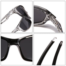 Load image into Gallery viewer, LongKeeper Sport Polarized Sunglasses Men Mirror Square Sun Glasses Driving Shades Male Retro Vintage Sunglasses UV400 Oculos