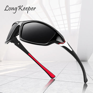 LongKeeper Sport Polarized Sunglasses Men Vintage Driving Goggles Classic Men's Glasses Male Sun Glasses Fishing Eyewear Gafas