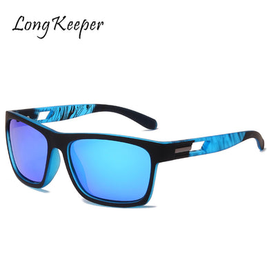 LongKeeper Square Polarized Sunglasses Men Women  Brand Sun Glasses Female Male Driving Eyewear Sport Eyeglasses Oculos