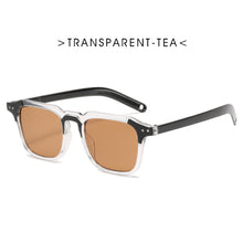 Load image into Gallery viewer, LongKeeper Square Punk Sunglasses Women Brand Design Vintage Retro Round Sun Glasses Men FemaleTransparent Eyewear