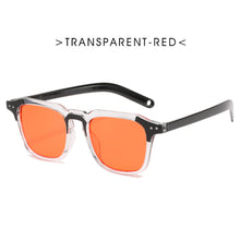 Load image into Gallery viewer, LongKeeper Square Punk Sunglasses Women Brand Design Vintage Retro Round Sun Glasses Men FemaleTransparent Eyewear