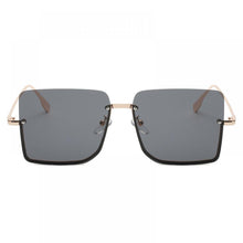 Load image into Gallery viewer, LongKeeper Square Rimless Oversized Sunglasses Half Frame Sun Glasses Women  Brand Retro Eyewear Oculos De Sol