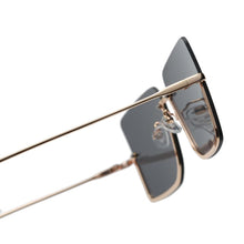 Load image into Gallery viewer, LongKeeper Square Rimless Oversized Sunglasses Half Frame Sun Glasses Women  Brand Retro Eyewear Oculos De Sol