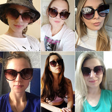 Load image into Gallery viewer, LongKeeper Sunglasses Cat Eye Women Men Sun Glasses Eyewear Eyeglasses Plastic Frame Clear Lens UV400 Shade Fashion Driving New