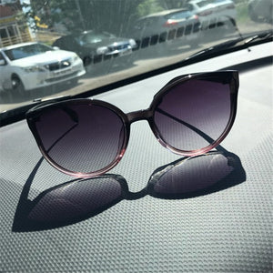 LongKeeper Sunglasses Cat Eye Women Men Sun Glasses Eyewear Eyeglasses Plastic Frame Clear Lens UV400 Shade Fashion Driving New