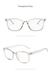 LongKeeper Ultra-light Glasses Frame Men's Square Eyeglasses Black Red Clear Lens Eye Glasses For Women Optical Frame