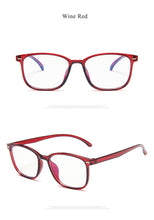 Load image into Gallery viewer, LongKeeper Ultra-light Glasses Frame Men&#39;s Square Eyeglasses Black Red Clear Lens Eye Glasses For Women Optical Frame