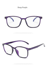 Load image into Gallery viewer, LongKeeper Ultra-light Glasses Frame Men&#39;s Square Eyeglasses Black Red Clear Lens Eye Glasses For Women Optical Frame