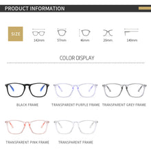 Load image into Gallery viewer, LongKeeper Vintage Square Anti Blue Light Glasses Women Optical Eyewear Frame Computer Glasses Blue Blocking Glasses Gafas UV400
