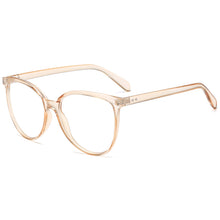 Load image into Gallery viewer, LongKeeper Women Cat Eye Anti Blue Light Glasses Eyewear Frame Blue Light Blocking Computer Glasses Clear Lens Gafas UV