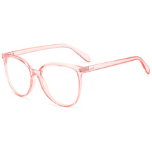 Load image into Gallery viewer, LongKeeper Women Cat Eye Anti Blue Light Glasses Eyewear Frame Blue Light Blocking Computer Glasses Clear Lens Gafas UV