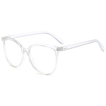 Load image into Gallery viewer, LongKeeper Women Cat Eye Anti Blue Light Glasses Eyewear Frame Blue Light Blocking Computer Glasses Clear Lens Gafas UV