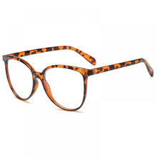 Load image into Gallery viewer, LongKeeper Women Cat Eye Anti Blue Light Glasses Eyewear Frame Blue Light Blocking Computer Glasses Clear Lens Gafas UV