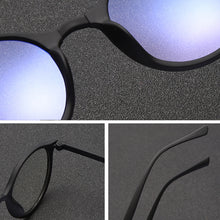 Load image into Gallery viewer, Longkeeper Blue Light Blocking Glasses Women Men Clear Lens Round Eyeglasses Anti Blue Light Computer Glasses Safety Eyewear