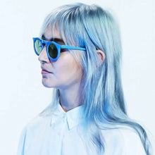 Load image into Gallery viewer, Longkeeper Sunglasses Women Round Glasses Mens Sunglasses Retro Candy Color Sunglass Outdoor Shades Colorful UV400 Eyewear