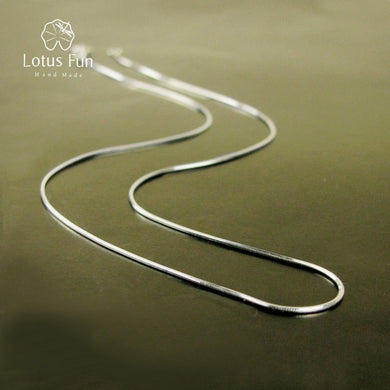 Vero argento sterling 925 fatto a mano gioielleria raffinata marca serpente lucido collana femme catena chocker per donna Collier 