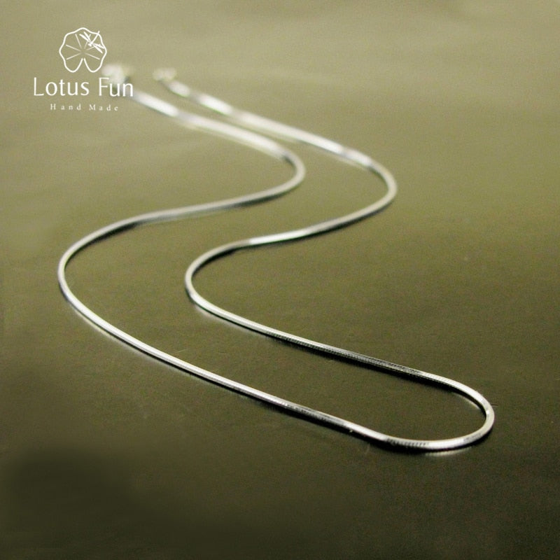 Vero argento sterling 925 fatto a mano gioielleria raffinata marca serpente lucido collana femme catena chocker per donna Collier 