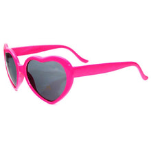 Load image into Gallery viewer, Love Heart Effects Glasses Watch The Lights Change To Heart Shape At Night Diffraction Glasses Women Colorful Glasses Kids Gift