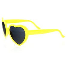 Load image into Gallery viewer, Love Heart Effects Glasses Watch The Lights Change To Heart Shape At Night Diffraction Glasses Women Colorful Glasses Kids Gift