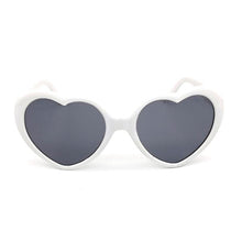 Load image into Gallery viewer, Love Heart Shape Sunglasses Women PC Frame Light Change Love Heart Lens Colorful Sun Glasses Female Red Pink Shades Magic