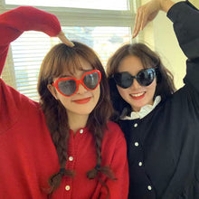 Load image into Gallery viewer, Love Heart Shaped Effects Glasses Watch The Lights Change to Heart Shape At Night Diffraction Glasses Women Sunglasses
