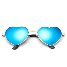 Carica l'immagine nel visualizzatore di Gallery, Love Heart Shaped Sunglasses Women  Cat Eye Sun Glasses Ladies Sexy Sweet Designer Candy Mirror Lens Eyewear UV400
