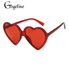 Load image into Gallery viewer, Love Heart Sunglasses Women 2022 Fashion cute sexy retro Cat Eye Vintage cheap Sun Glasses red purple tea UV400 Lens female