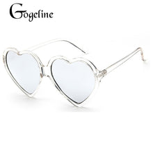 Load image into Gallery viewer, Love Heart Sunglasses Women 2022 Fashion cute sexy retro Cat Eye Vintage cheap Sun Glasses red purple tea UV400 Lens female