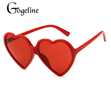 Load image into Gallery viewer, Love Heart Sunglasses Women 2022 Fashion cute sexy retro Cat Eye Vintage cheap Sun Glasses red purple tea UV400 Lens female