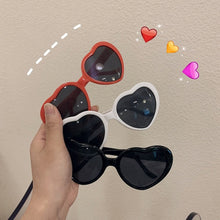 Load image into Gallery viewer, Love Heart-shaped Special Effects Glasses Watch The Lights Change to Heart Shape At Night Diffraction Glasses  Sunglasses