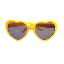 Load image into Gallery viewer, Love Heart-shaped Special Effects Glasses Watch The Lights Change to Heart Shape At Night Diffraction Glasses  Sunglasses