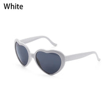 Load image into Gallery viewer, Love Heart-shaped Special Effects Glasses Watch The Lights Change to Heart Shape At Night Diffraction Glasses  Sunglasses