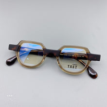 Load image into Gallery viewer, Ltalian Acetate Glasses Irregular Round Frame Tortoiseshell Unisex Optical Glasses