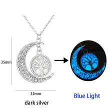 Load image into Gallery viewer, Luminous Glowing Arrow Pendant Necklace Knight Spear Necklace Glow In The Dark Pike Necklace for Women Men Halloween Gift