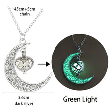 Load image into Gallery viewer, Luminous Glowing Arrow Pendant Necklace Knight Spear Necklace Glow In The Dark Pike Necklace for Women Men Halloween Gift