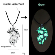 Load image into Gallery viewer, Luminous Glowing Arrow Pendant Necklace Knight Spear Necklace Glow In The Dark Pike Necklace for Women Men Halloween Gift