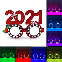 Load image into Gallery viewer, Luminous LED Decorative Glasses Festive Costume Accessories Glowing Neon Light Glasses For Christmas Year Party