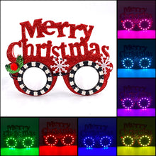 Load image into Gallery viewer, Luminous LED Decorative Glasses Festive Costume Accessories Glowing Neon Light Glasses For Christmas Year Party