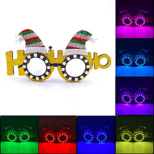Load image into Gallery viewer, Luminous LED Decorative Glasses Festive Costume Accessories Glowing Neon Light Glasses For Christmas Year Party