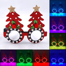 Load image into Gallery viewer, Luminous LED Decorative Glasses Festive Costume Accessories Glowing Neon Light Glasses For Christmas Year Party