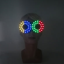 Load image into Gallery viewer, Luminous Neon Light LED Glasses Unisex Costume Accessories Halloween Christmas Party Glowing Decorative Sunglasses For Men Women