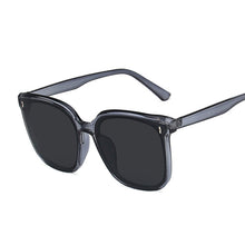 Load image into Gallery viewer, Black Square Sunglasses Women Brand Designer Oversized Sun Glasses Male Female Retro Rivet Cool Oculos De Sol