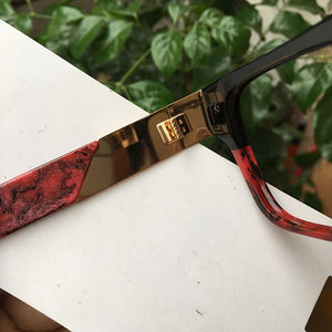 Brand Dandmade Glasses Frames Men Oversized